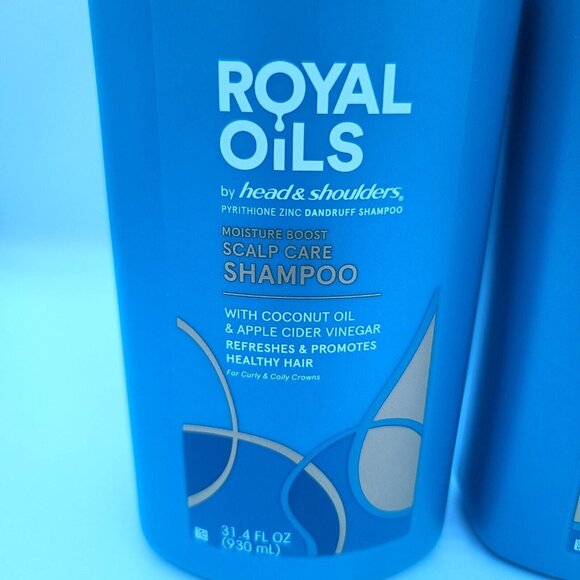 Head & Shoulders Royal Oil Moisture Shampoo + Conditioner 31.45 Fl Oz Exp: 1/23 - Picture 3 of 6